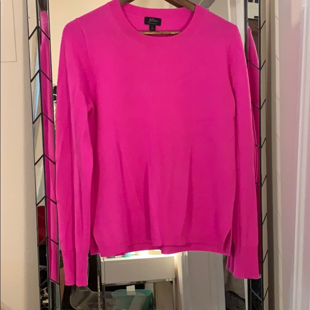 Jcrew women’s cashmere crew neck sweater